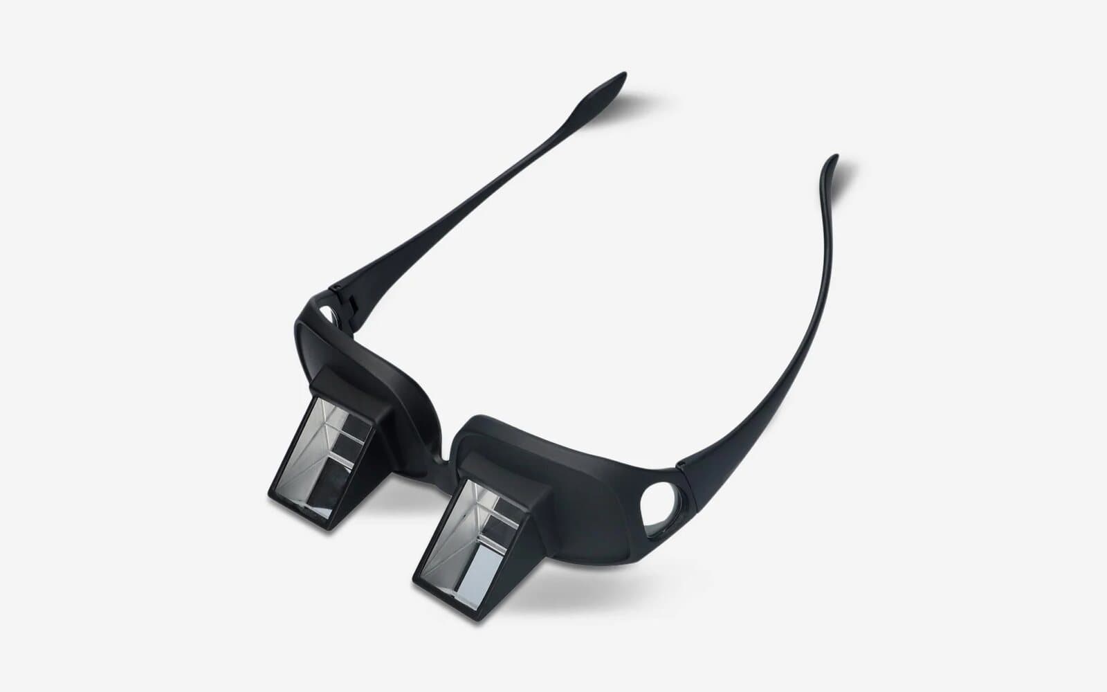 Lazy Readers horizontal prism glasses on a light background